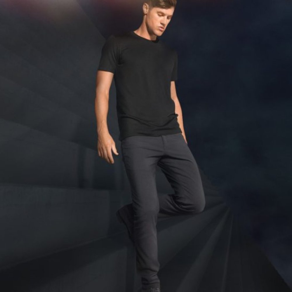 32 waist outlier slim dungarees charcoal